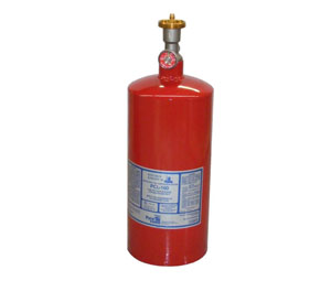 Pyro-Chem 553163 PCL-160 Agent Cylinder with Valve - 1.6 Gal.