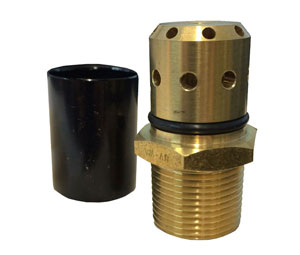 Pyro-Chem PCNVWA Nozzle w/ Cap - Work Area