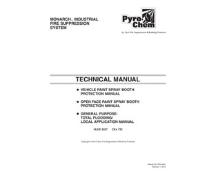 Pyro-Chem 553565 Pyro-Chem Monarch Manual