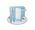 8 Panel Hollow Metal Door and Metal Frame Unit