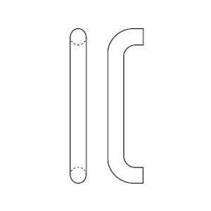 Rockwood RM321 Straight Tubular Pull