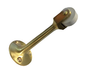 IVES RB471 US3 Roller Bumper - Polished Brass