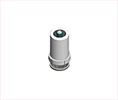 ARM ADAPTER, 35MM (1in), Clear, Record/KM