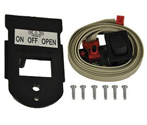 Record/KM Systems 4-80-0802 Rocker Switch Kit with Cable, Insert, & Screws
