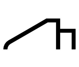 Reese 238A 60" Threshold Assembly Component - Mill Finish Aluminum