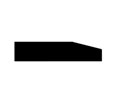 Reese 261B 24" Threshold Assembly Component - Architectural Brass