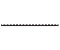 Reese 279D 24" Threshold Assembly Component - Dark Bronze Anodized Aluminum