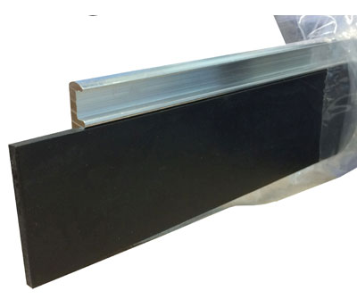 Door Sweep Weatherstrip with Neoprene Insert - 1