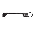 Reese 657D 24" Hardware Compatible Weatherstip - Dark Bronze Anodized Aluminum - Silicone Insert