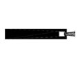 Reese 756D 36" Hardware Compatible Weatherstip - Dark Bronze Anodized Aluminum - Pile Insert