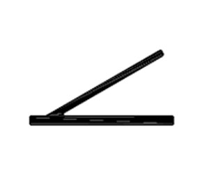 Reese 798BK 17 feet Self Adhesive Weatherstrip - Black - Polyprene Insert