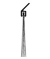 Reese 966D 24" Door Sweep Weatherstrip - Dark Bronze Anodized Aluminum - Nylon Brush Insert