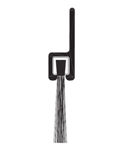 Reese 967D 48" Door Sweep Weatherstrip - Dark Bronze Anodized Aluminum - Nylon Brush Insert