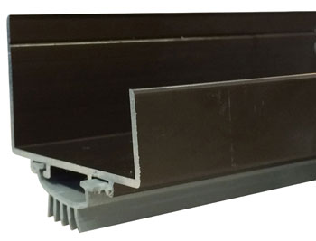 Door Shoe with Extender and Fingered Vinyl insert