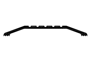 Reese S204A 36" Saddle Threshold - Mill Finish Aluminum