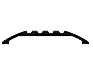 Reese S2048A 36" Saddle Threshold - Mill Finish Aluminum