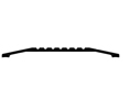 Reese S206B 34" Saddle Threshold - Architectural Brass