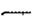 Reese S239A 72" Half Saddle Threshold - Mill Finish Aluminum