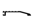 Reese S283D 24" Half Saddle Threshold - Dark Bronze Anodized Aluminum