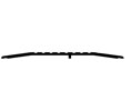 Reese S405A 36" Saddle Threshold - Mill Finish Aluminum