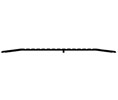 Reese S407B 24" Saddle Threshold - Architectural Brass