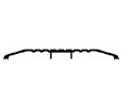 Reese S426A 36" Saddle Threshold - Mill Finish Aluminum