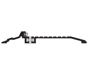 Reese S474DP 60" Thermal Break Panic Threshold - Dark Bronze Anodized Aluminum - W/ Grey Pile Insert