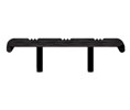 Reese S565A 24" Carpet Separator Threshold - Mill Finish Aluminum