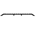 Reese S803D 24" Saddle Threshold - Dark Bronze Anodized Aluminum