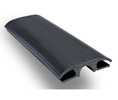 REESE 1010B-36 Black Semi-Rigid PVC Carpet to Carpet Threshold