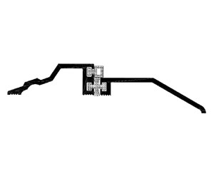 Reese S598A 36" Thermal Break Panic Threshold with Neoprene insert - 5-1/2" Width - Mill Finish Aluminum