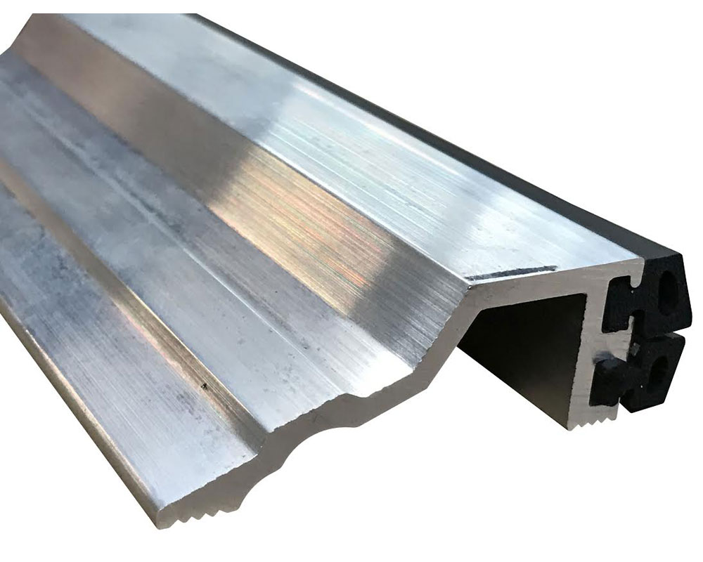 Reese 524AN 66" Aluminum Butt Threshold with Double Neoprene Gasket 2.45" W x .875" H