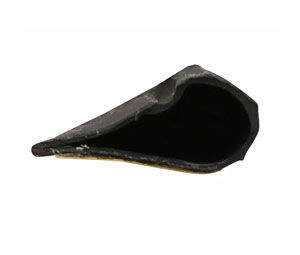 Reese 797B 17 feet Self Adhesive Weatherstrip - Black - Polyprene Insert