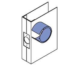 Republic 3831013 1 3/4" Split Ring - CH Lock Reinforcement