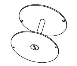 Republic 3831015 Cylindrical Lock Filler