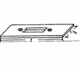 Weld-In RFB48 Reversible Flush Bolt Strike and Reinforcement