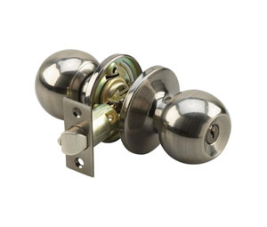 Richelieu 1040ANET0BC Ball Knob with 4-way Latch - Entrance (C17A) Assorted Key