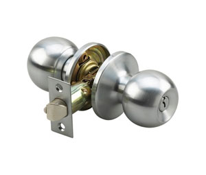 Richelieu 1040SCET0BC Ball Knob with 4-Way Latch - Entrance (C26D) Assorted Key