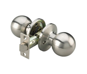 Richelieu 1040SNPSBC Ball Knob with 4-Way Latch - Passage (C15)