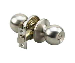 Richelieu 1040SSBKBC Ball Knob with 4-Way Latch - Privacy (C32)