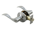 Richelieu 1142SCETL0BC Wave Lever with 4-Way Latch - Entrance Left (C26D) Assorted Key