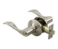 Richelieu 1142SNETL0BC Wave Lever with 4-Way Latch - Entrance Left (C15) Assorted Key
