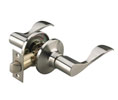 Richelieu 1142SNPSBC Wave Lever with 4-Way Latch - Passage (C15)
