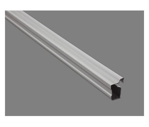 Richelieu 145S0780WIP Top-Rolling Framed Bypass Door Hardware - Stiles - Maximum Length 78"