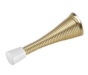 Richelieu 217BR Flexi Door Stop - 3" - Brass