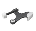 Richelieu 2215FBV Heavy-Duty Hinge Pin Door Stop - Black