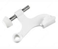 Richelieu 2215WV Heavy-Duty Hinge Pin Door Stop - White