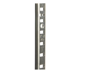 Richelieu 2551012 5/8" U-Shaped Aluminum Pilaster - 12" Length