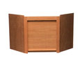 Richelieu 274280 Wood Corner Garage - Cherry