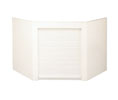 Richelieu 274300 Wood Corner Garage - Pine Fiber, White Finish